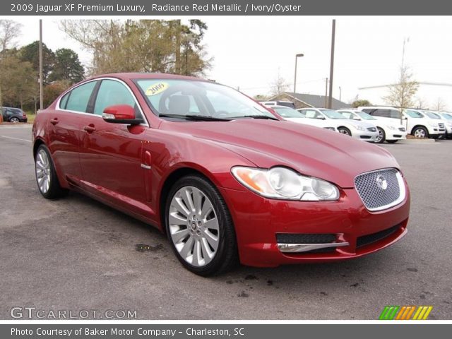 2009 Jaguar XF Premium Luxury in Radiance Red Metallic