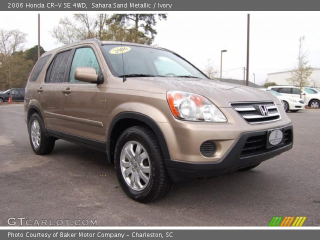 2006 Honda CR-V SE 4WD in Sahara Sand Metallic