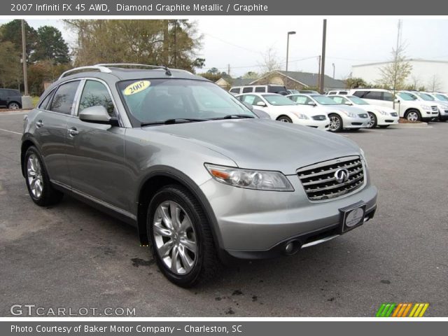 2007 Infiniti FX 45 AWD in Diamond Graphite Metallic