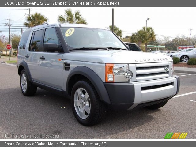 2006 Land Rover LR3 SE in Zambezi Silver Metallic