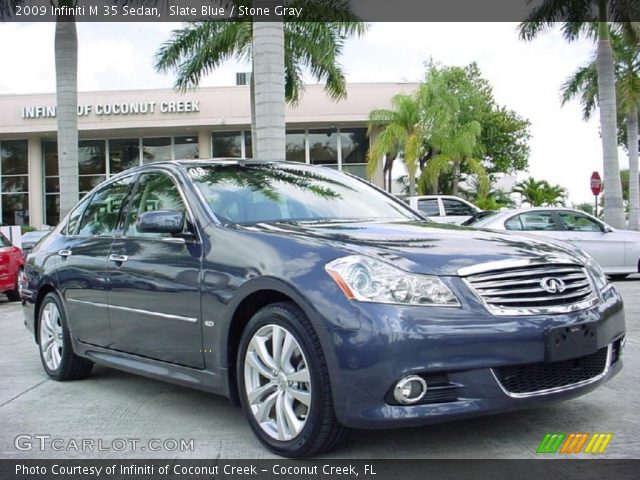 2009 Infiniti M 35 Sedan in Slate Blue