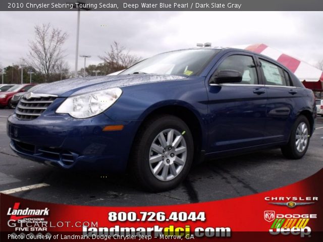 2010 Chrysler Sebring Touring Sedan in Deep Water Blue Pearl