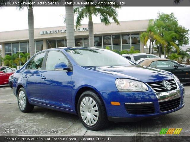 2008 Volkswagen Jetta S Sedan in Laser Blue Metallic