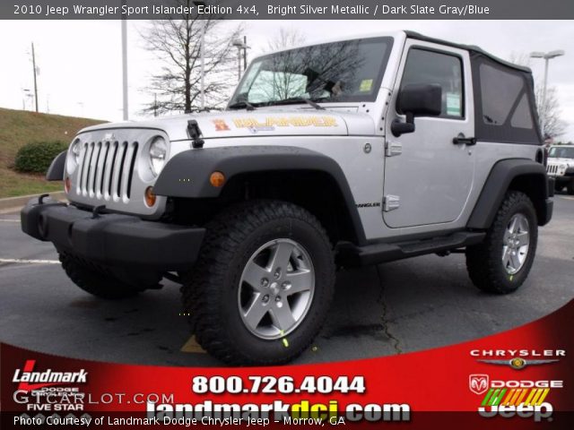 2010 Jeep Wrangler Sport Islander Edition 4x4 in Bright Silver Metallic
