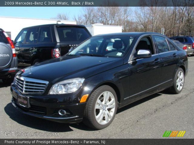 2009 Mercedes-Benz C 300 4Matic in Black