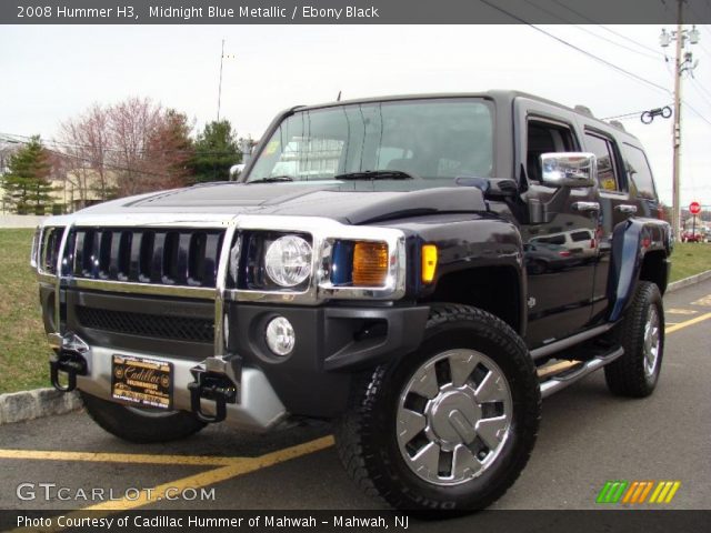 2008 Hummer H3  in Midnight Blue Metallic