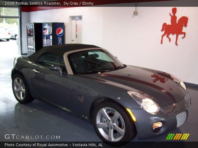 2008 Pontiac Solstice Roadster in Sly Gray