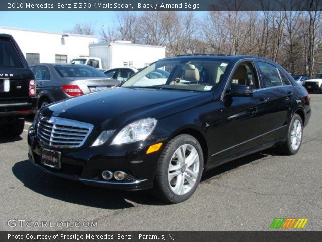 2010 Mercedes-Benz E 350 4Matic Sedan in Black
