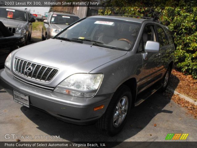 2003 Lexus RX 300 in Millenium Silver Metallic