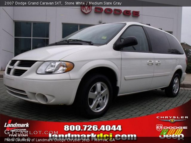 2007 Dodge Grand Caravan SXT in Stone White