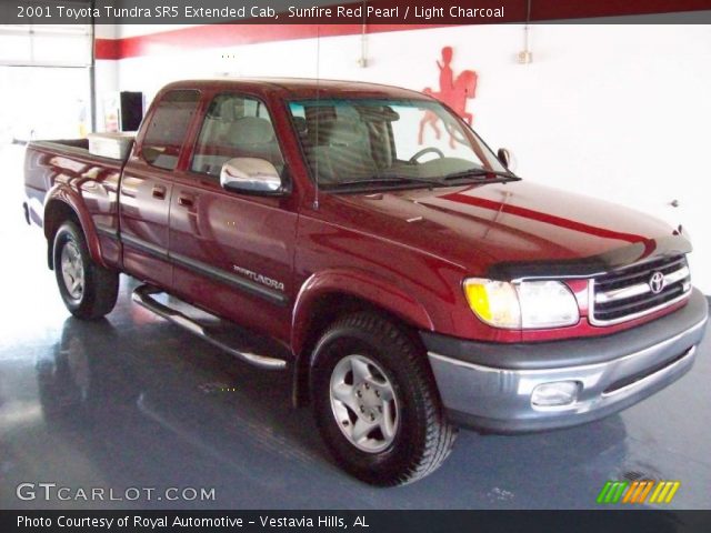 2001 Toyota Tundra SR5 Extended Cab in Sunfire Red Pearl