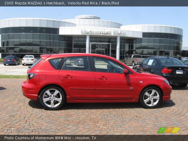 2005 Mazda MAZDA3 s Hatchback in Velocity Red Mica