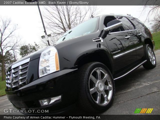 2007 Cadillac Escalade AWD in Black Raven