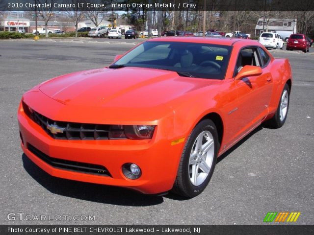 2010 Chevrolet Camaro LT Coupe in Inferno Orange Metallic