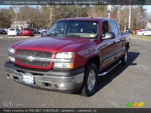 2005 Chevrolet Silverado 1500 LT Crew Cab 4x4 in Sport Red Metallic