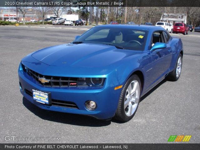2010 Chevrolet Camaro LT/RS Coupe in Aqua Blue Metallic
