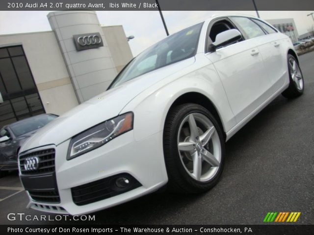 2010 Audi A4 2.0T quattro Avant in Ibis White