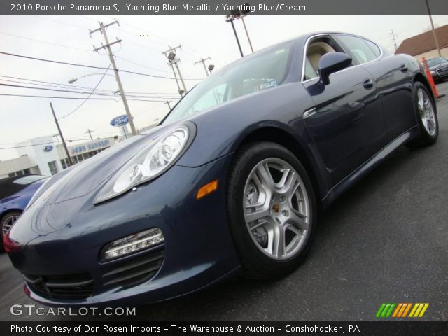2010 Porsche Panamera S in Yachting Blue Metallic