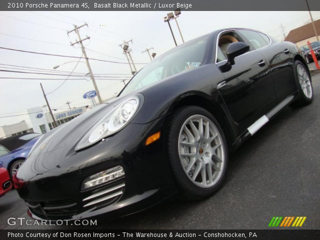 2010 Porsche Panamera 4S in Basalt Black Metallic