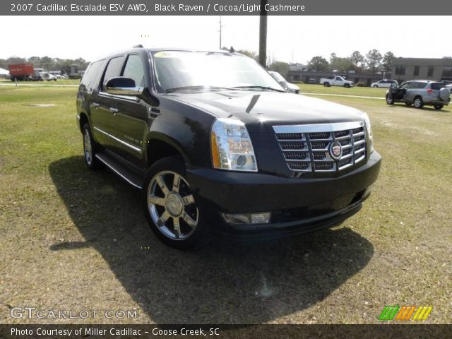 2007 Cadillac Escalade ESV AWD in Black Raven