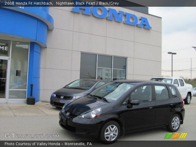 2008 Honda Fit Hatchback in Nighthawk Black Pearl
