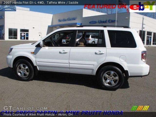 2007 Honda Pilot EX-L 4WD in Taffeta White