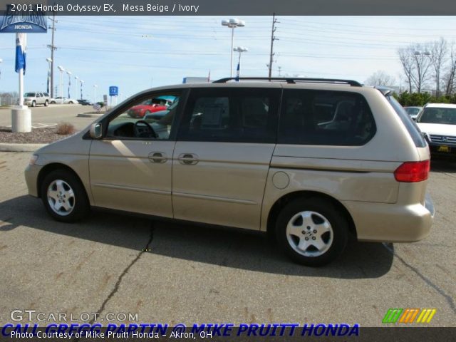 2001 Honda Odyssey EX in Mesa Beige