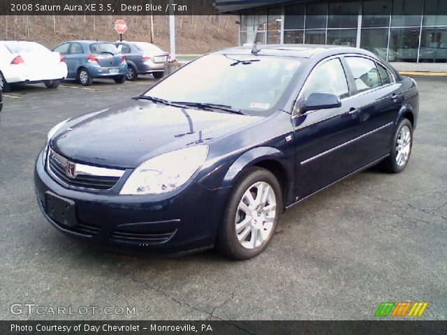 2008 Saturn Aura XE 3.5 in Deep Blue