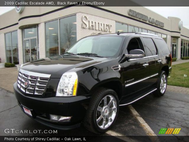2009 Cadillac Escalade AWD in Black Raven
