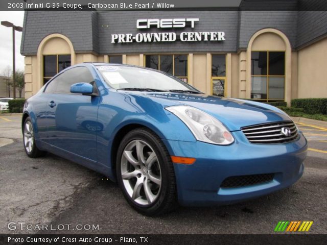 2003 Infiniti G 35 Coupe in Caribbean Blue Pearl