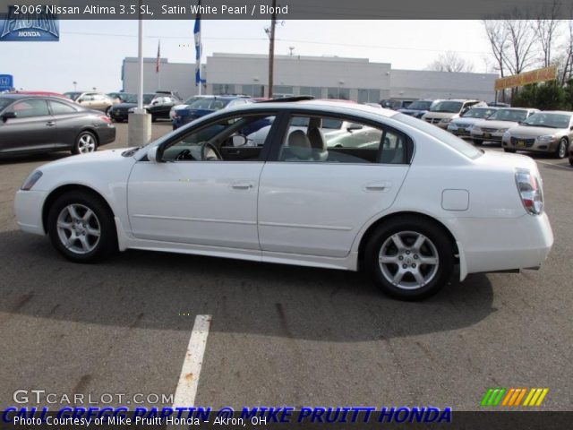 2006 Nissan Altima 3.5 SL in Satin White Pearl
