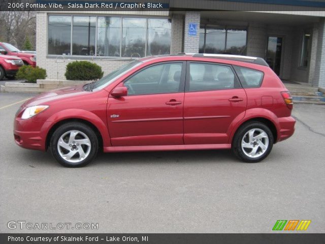 2006 Pontiac Vibe  in Salsa Dark Red