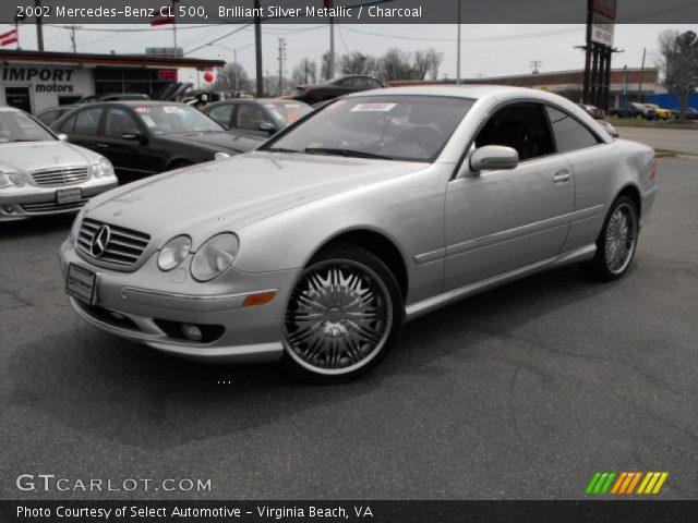 2002 Mercedes-Benz CL 500 in Brilliant Silver Metallic