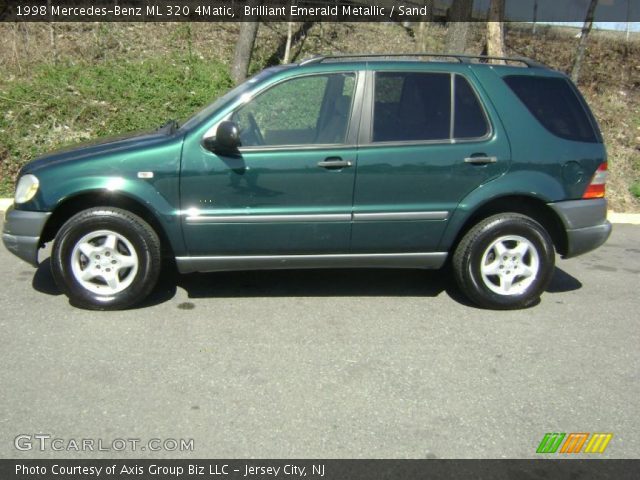 1998 Mercedes-Benz ML 320 4Matic in Brilliant Emerald Metallic