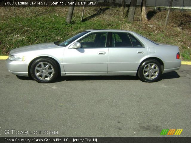 2003 Cadillac Seville STS in Sterling Silver