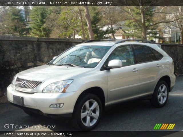 2007 Lexus RX 350 AWD in Millennium Silver Metallic