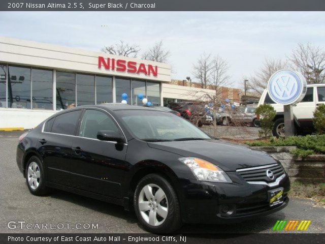 2007 Nissan Altima 2.5 S in Super Black