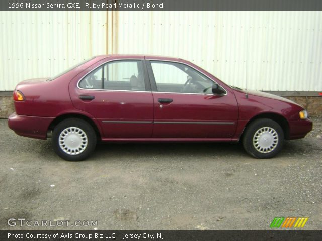 1996 Nissan Sentra GXE in Ruby Pearl Metallic