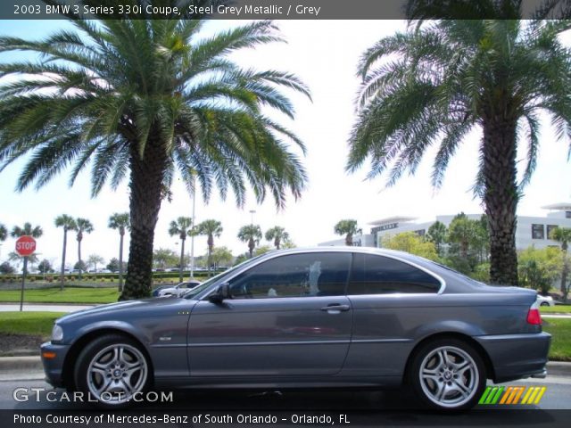 2003 BMW 3 Series 330i Coupe in Steel Grey Metallic