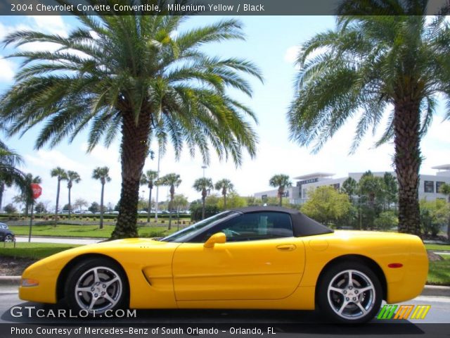 2004 Chevrolet Corvette Convertible in Millenium Yellow