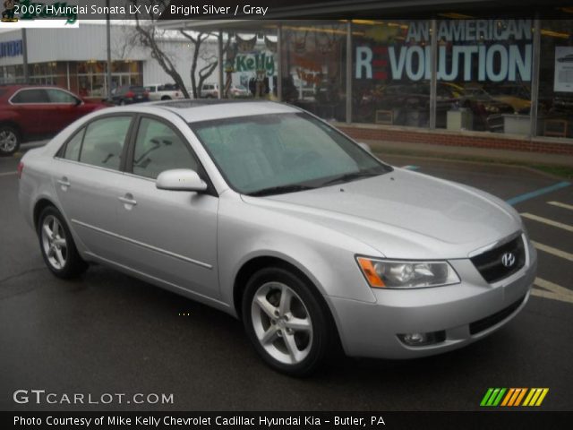 2006 Hyundai Sonata LX V6 in Bright Silver