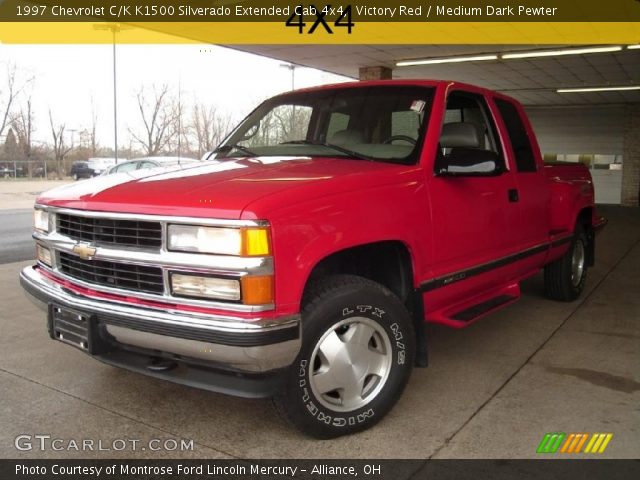 1997 Chevrolet C/K K1500 Silverado Extended Cab 4x4 in Victory Red