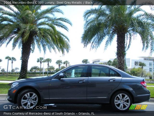2008 Mercedes-Benz C 300 Luxury in Steel Grey Metallic
