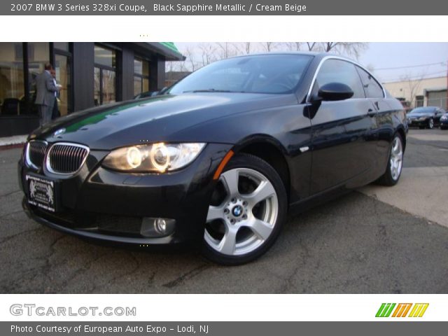 2007 BMW 3 Series 328xi Coupe in Black Sapphire Metallic