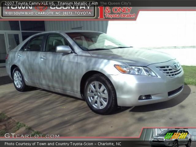 2007 Toyota Camry XLE V6 in Titanium Metallic