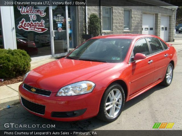 2009 Chevrolet Impala LTZ in Victory Red