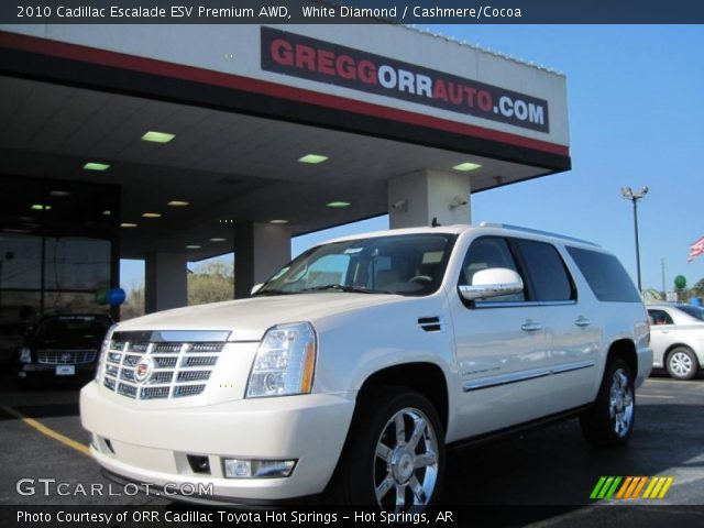 2010 Cadillac Escalade ESV Premium AWD in White Diamond