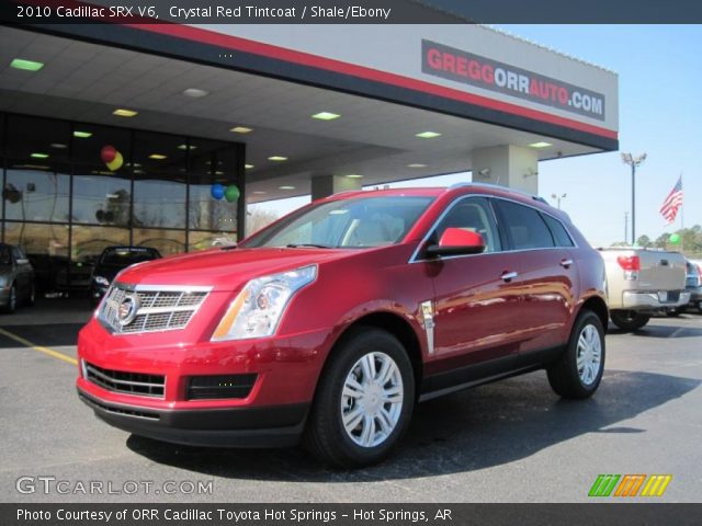 2010 Cadillac SRX V6 in Crystal Red Tintcoat