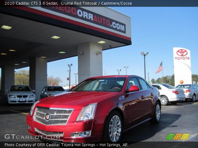 2010 Cadillac CTS 3.6 Sedan in Crystal Red Tintcoat