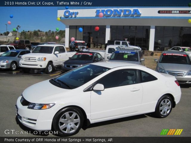 2010 Honda Civic LX Coupe in Taffeta White